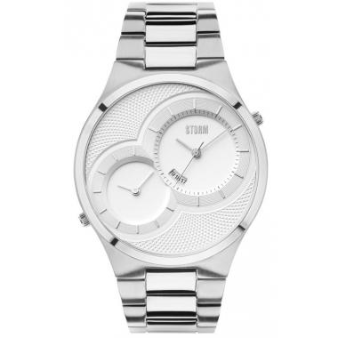 Pánské hodinky STORM Duodex - Silver 47268/S