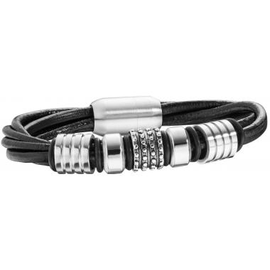 Kožený náramok POLICE Element PJ25718BLB/01-S