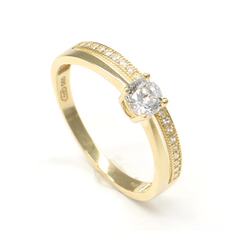 Zlatý prsteň PATTIC AU 585/1000 2,55 g CA405001Y-59