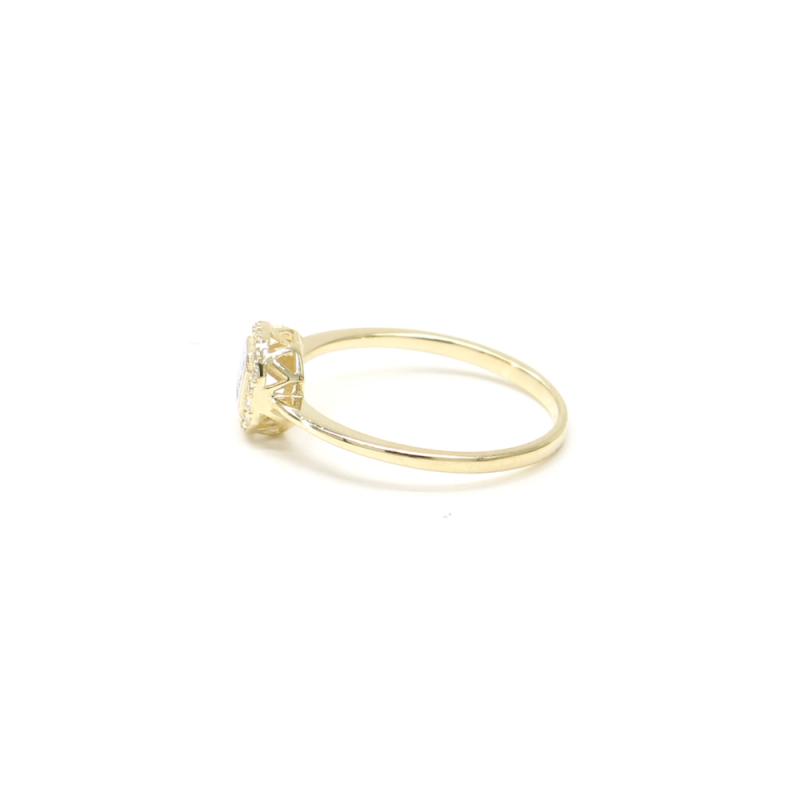 Zlatý prsten AU 585/000 GU00501