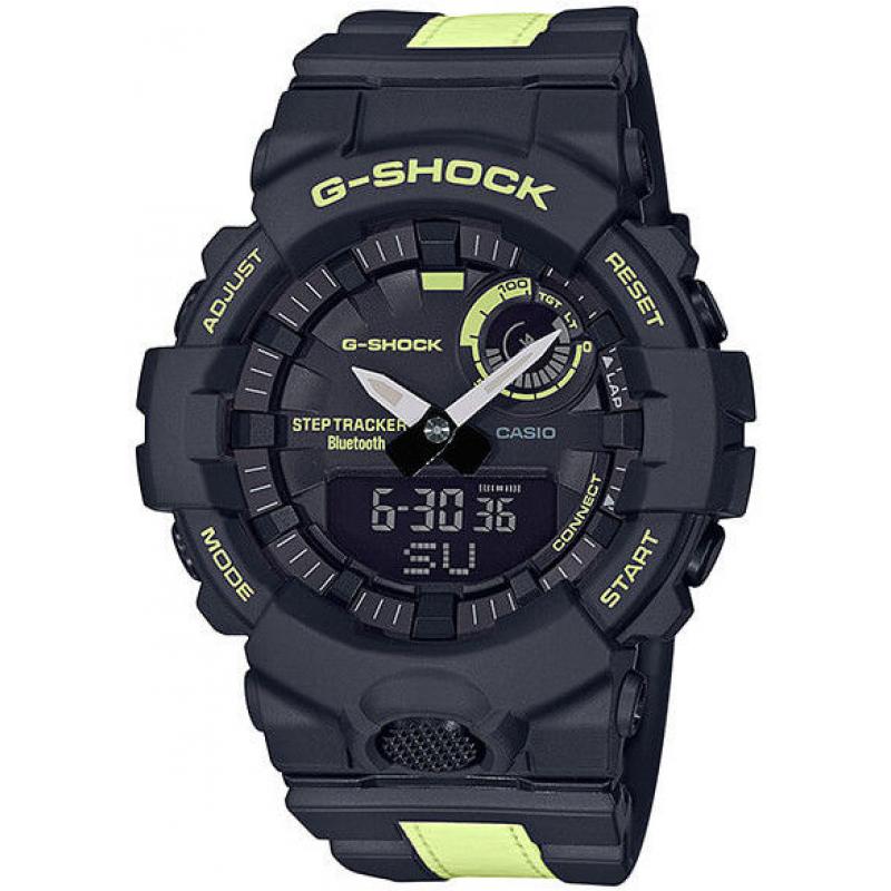 Pánské hodinky CASIO G-SHOCK G-Squad Phosphorescent Band GBA-800LU-1A1ER 