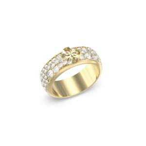Prsten GUESS 4G Supreme JUBR06403JWYG56