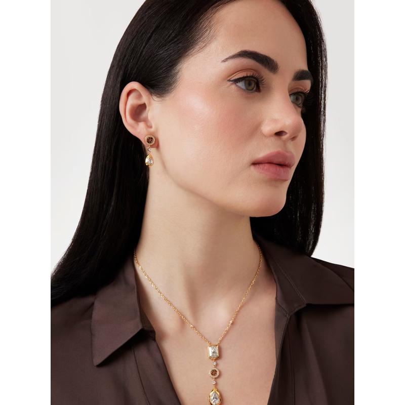 Náušnice GUESS 4G Light JUBE05235JWYGT/U