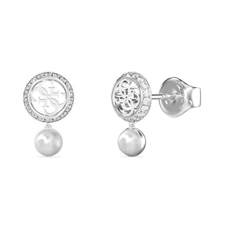 Náušnice GUESS Tiny Pearly JUBE05517JWRHT/U