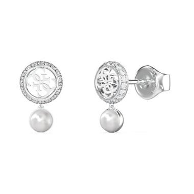 Náušnice GUESS Tiny Pearly JUBE05517JWRHT/U