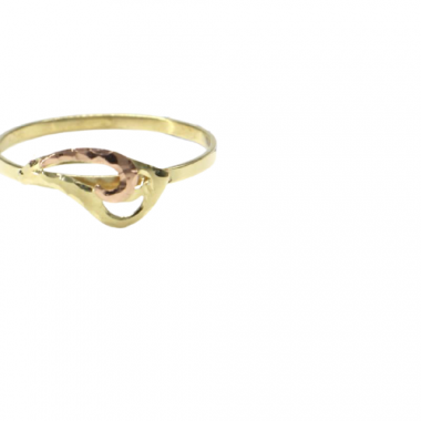 Prsten z dvoubarevného zlata PATTIC  AU 585/000 1,30 gr, PR321102701-62