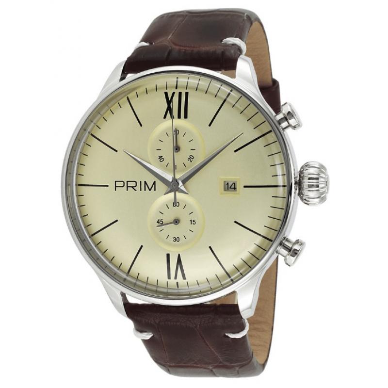 Pánské hodinky PRIM Retro Chronograf W01P.13023.C