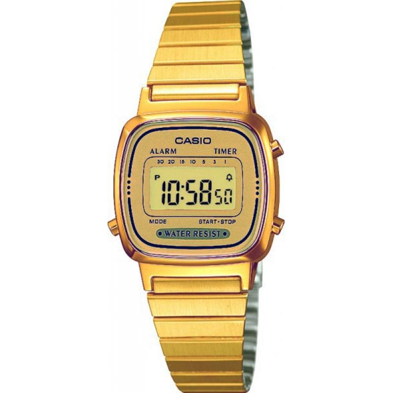 Dámske hodinky CASIO Collection Retro LA-670GA-9