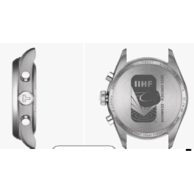 Pánské hodinky TISSOT T150.417.11.041.00 2025 IIHF Ice Hockey World Championship Special Edition