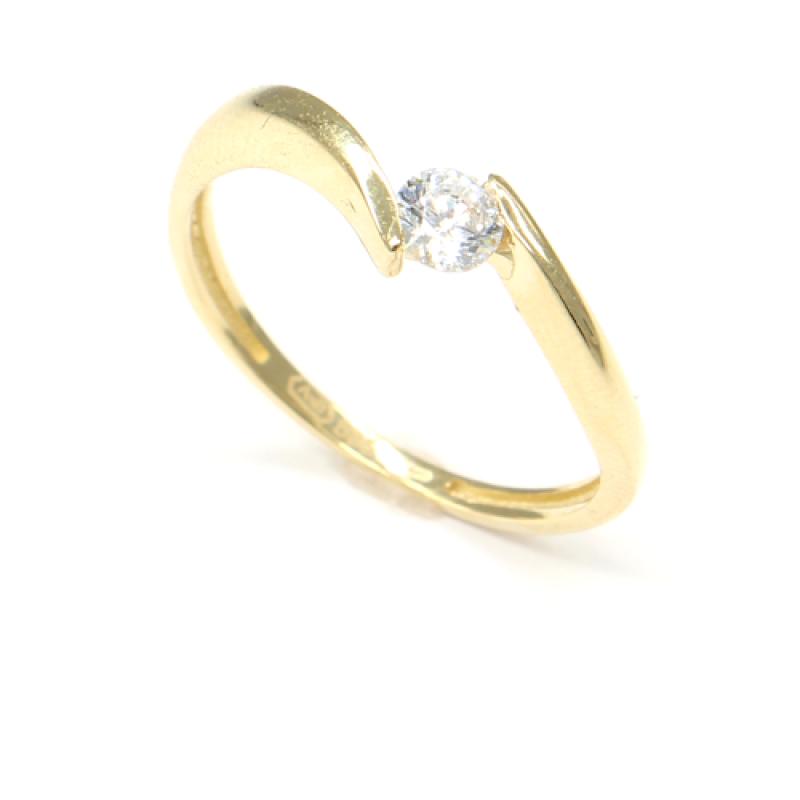 Zlatý prsteň PATTIC AU 585/1000 1,65 g CA3490001Y-55