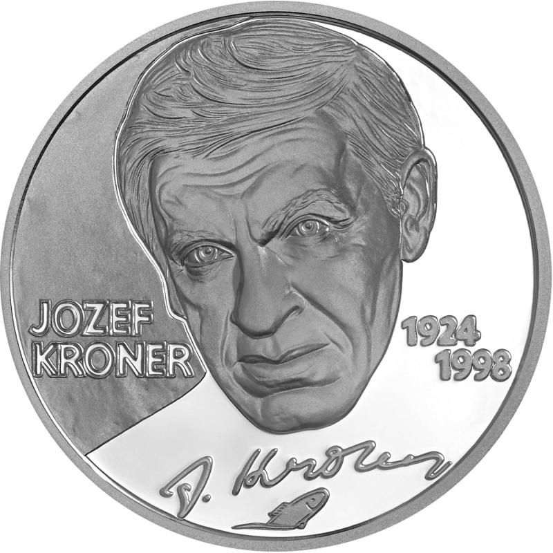 2024-PSM 10 eur Jozef Kroner - 100. výročí narození Proof 12155