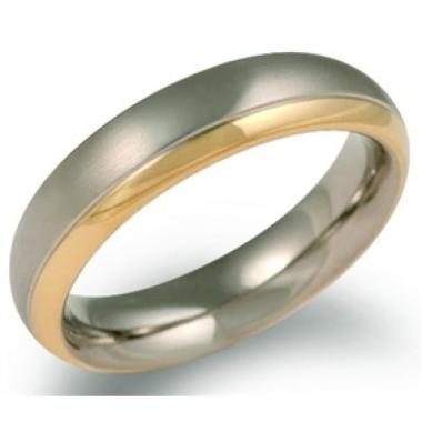 Titanový snubní prsten BOCCIA TITANIUM 0130-0854