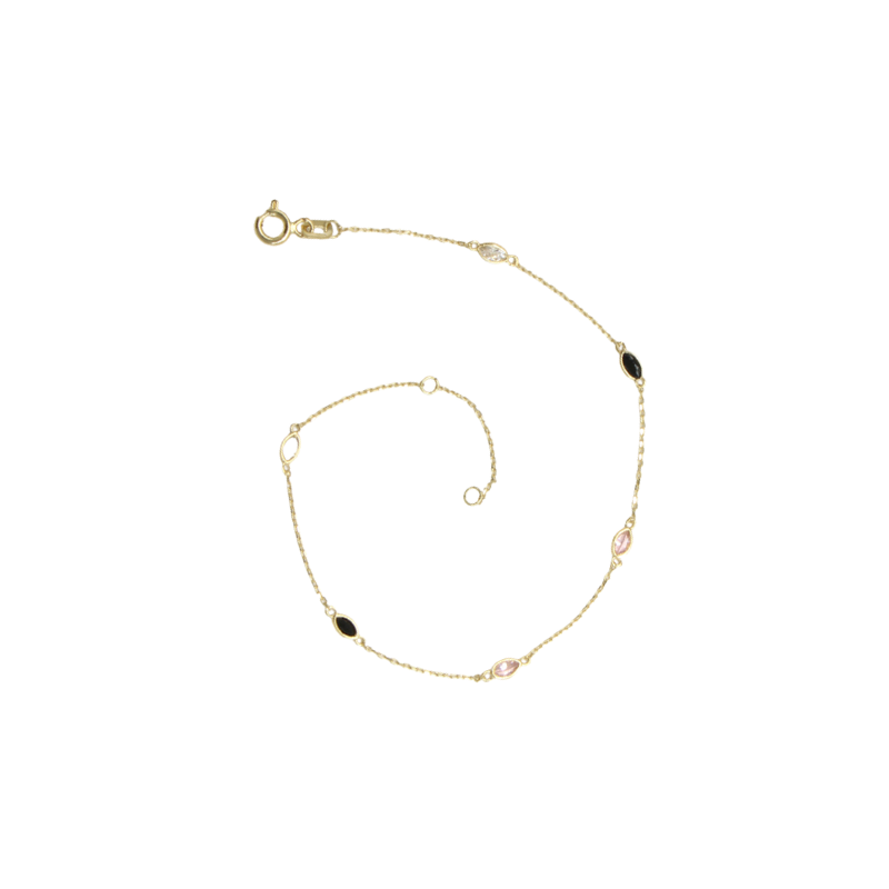 Zlatý náramek PATTIC AU 585/1000 0,85 gr GA1159403Y-17-20