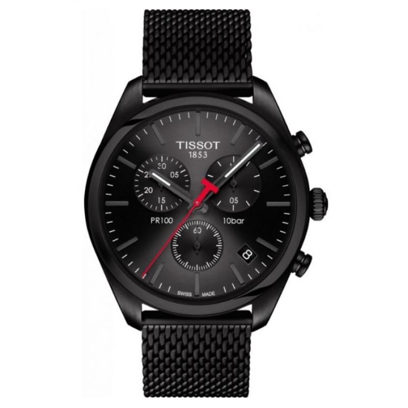 Pánske hodinky TISSOT PR 100 Chronograph T101.417.33.051.00