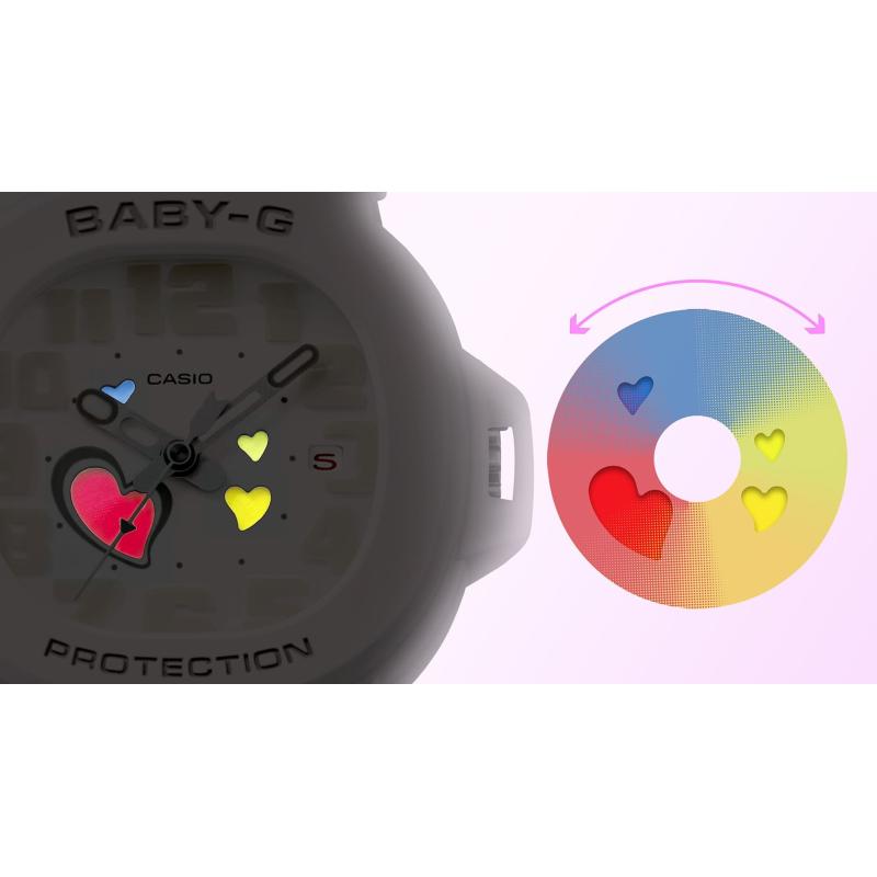 Dámské hodinky CASIO Baby -G Playful Hearts Series BGA-10-3AER