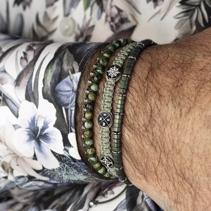 Náramok ZEADES AMIRAL eco Khaki.CR ZMB02770