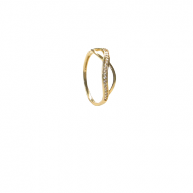 Prsten ze žlutého zlata PATTIC se zirkony AU 585/000 1,45 gr ARP070301Y-59