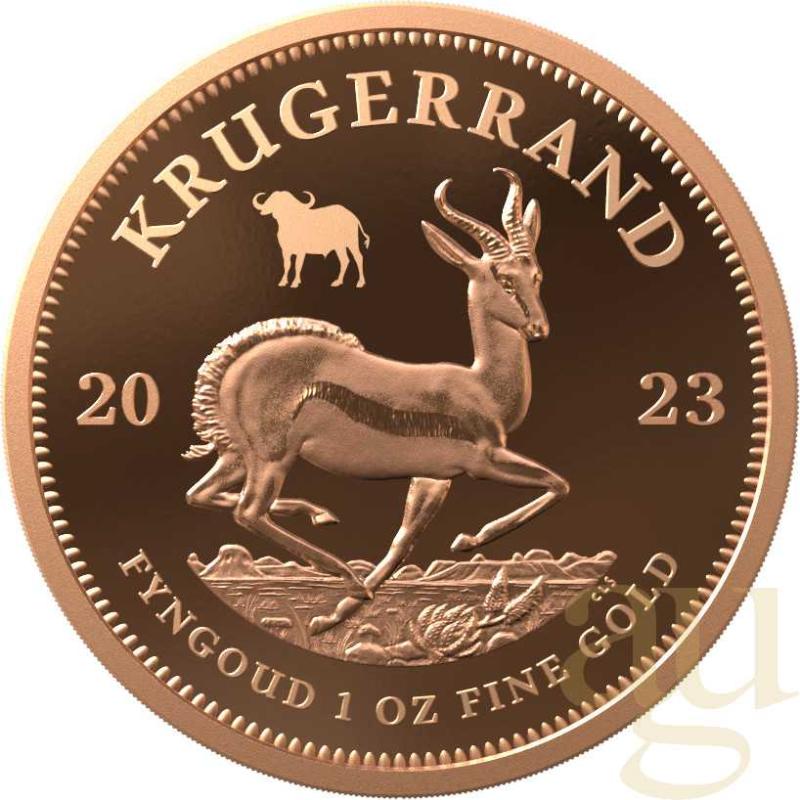 Big Five Büffel + Krügerrand 2023 Two Coin Proof Set