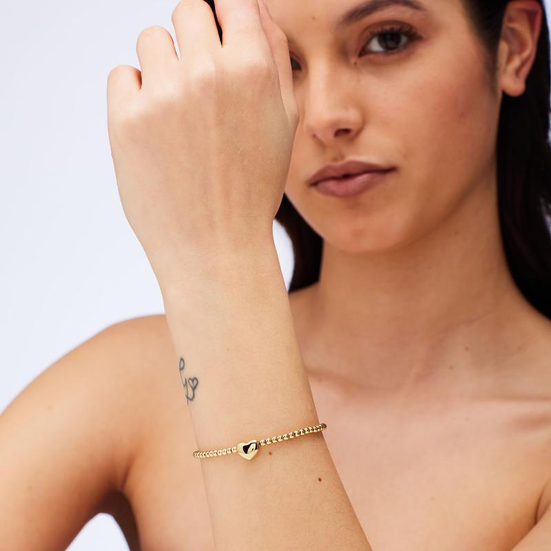 Pozlacený náramek SAGAPO Stellar SSE40