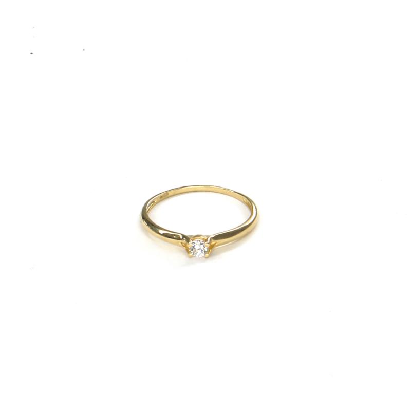 Prsten ze žlutého zlata Pattic AU 585/000 1,35 gr ARP028501Y-62