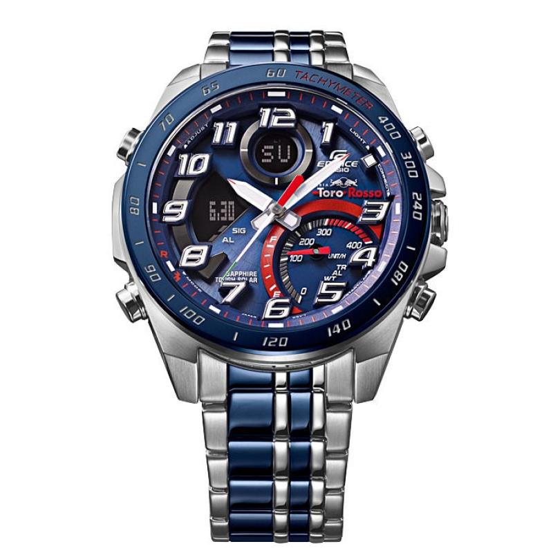 Pánské hodinky CASIO Edifice Scuderia Toro Rosso ECB-900TR-2A