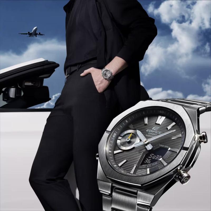 Pánské hodinky CASIO Edifice Bluetooth ECB-S10D-8AEF