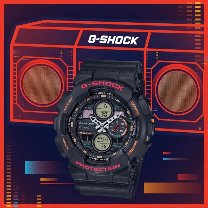Pánske hodinky CASIO G-shock GA-140-1A4ER