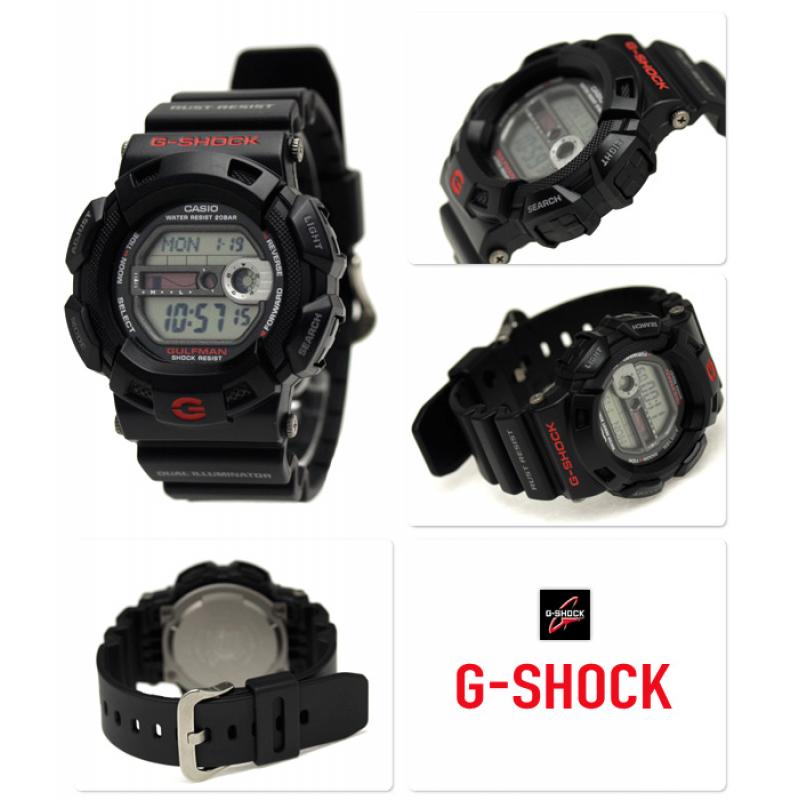 Pánske hodinky CASIO G-SHOCK Gulfman G-9100-1ER