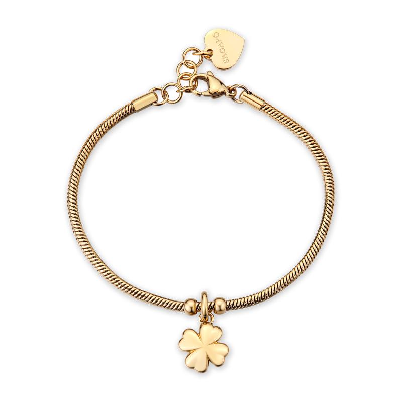 Pozlacený náramek SAGAPO Click SCK290