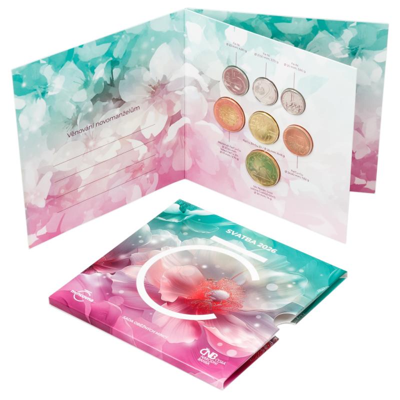 2026 - Sada oběžných mincí Svatba stand
