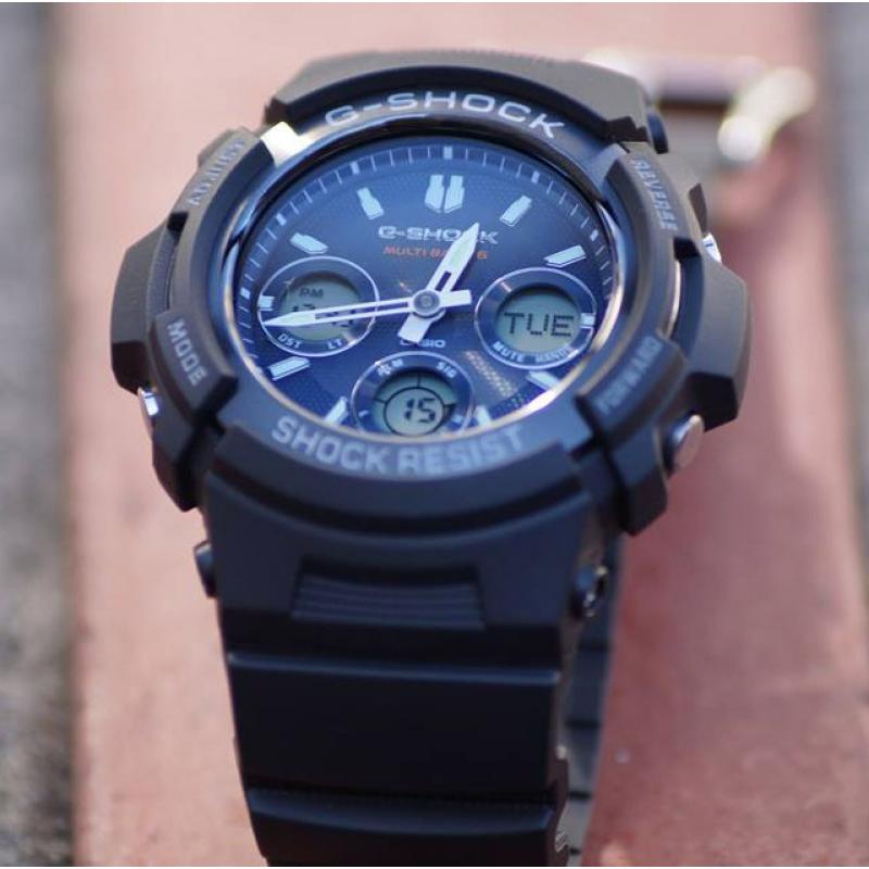 Pánské hodinky CASIO G-SHOCK AWG-M100SB-2A