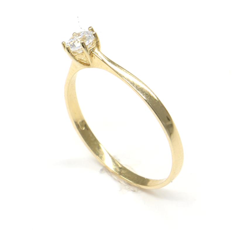 Zlatý prsteň PATTIC AU 585/1000 1,00 gr CA338901Y-54