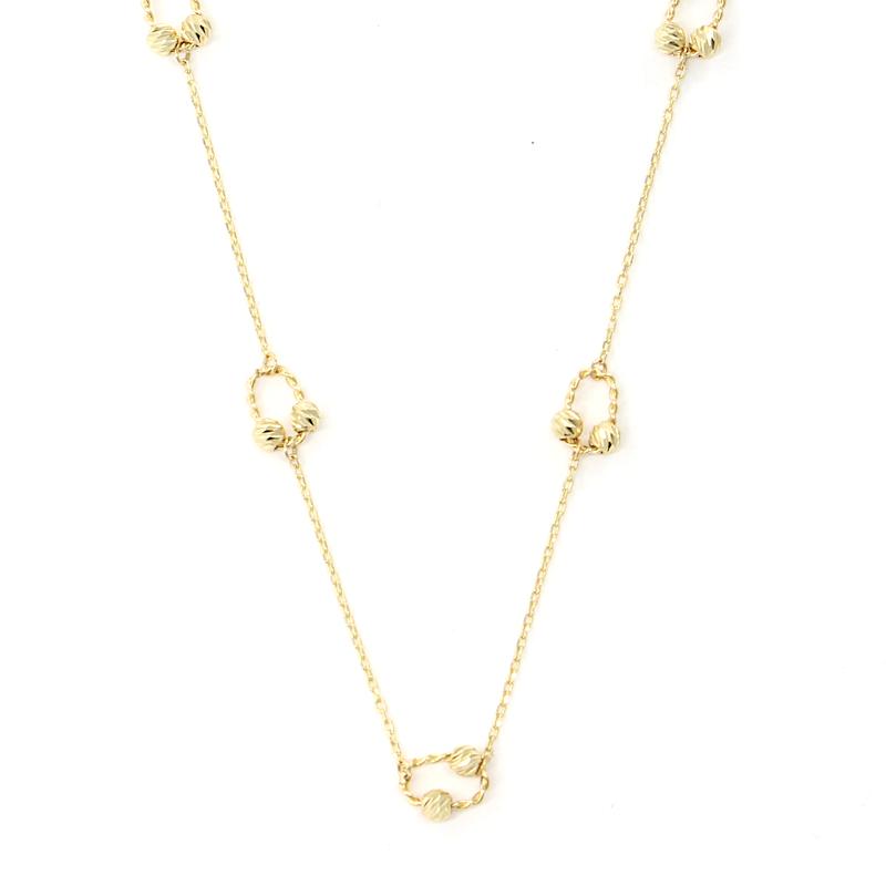 Zlatý náhrdelník PATTIC AU 585/1000 2,00 gr CA234002Y-45