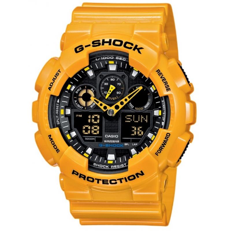 Pánské hodinky CASIO G-SHOCK GA-100A-9A