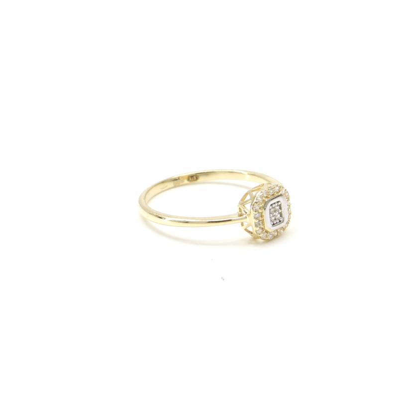 Zlatý prsten AU 585/000 GU00501