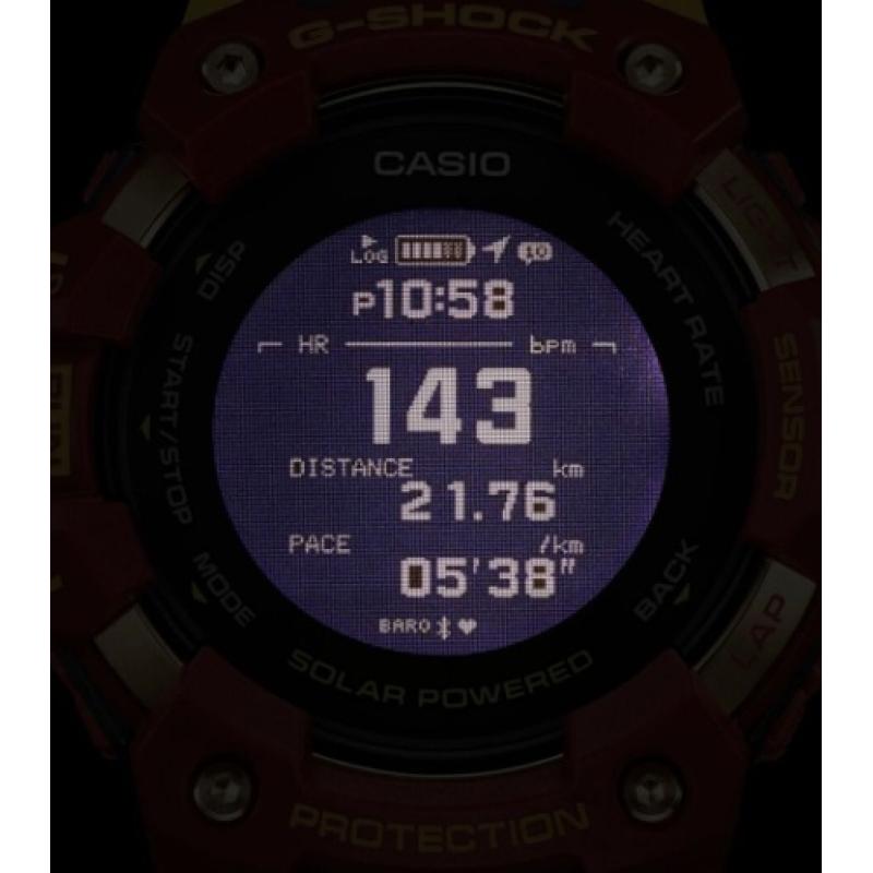 Pánske hodinky CASIO G-SHOCK Bluetooth Solar Barcelona Limited Edition GBD-H1000BAR-4ER