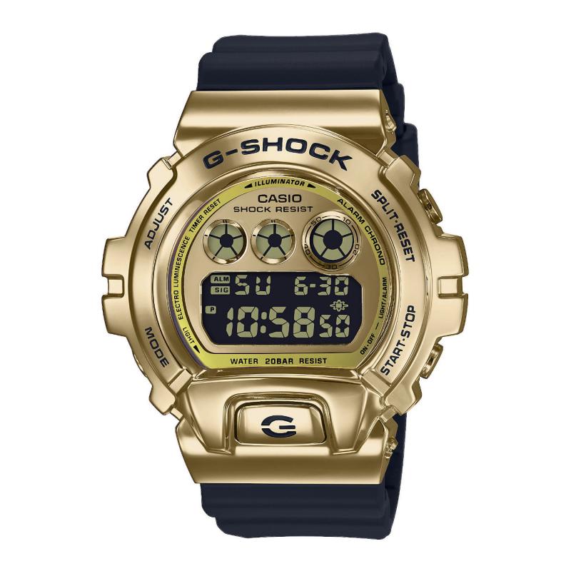 Pánské hodinky Casio G-Shock  Metal Covered - DW-6900 Release 25th Anniversary Edition  GM-6900G-9ER