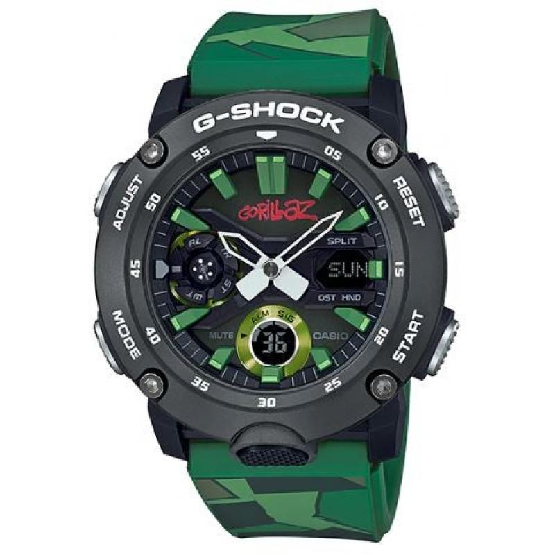 Pánské hodinky CASIO G-Shock x Gorillaz GA-2000GZ-3AER