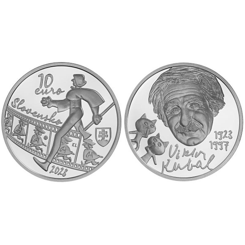PSM 10 eur 100. výročie narodenia Viktor Kubal B.K. 10653A