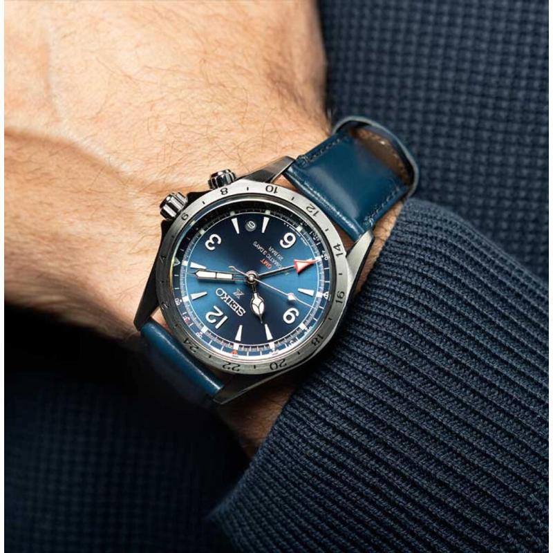 Hodinky SEIKO Alpinist GMT SPB377J1