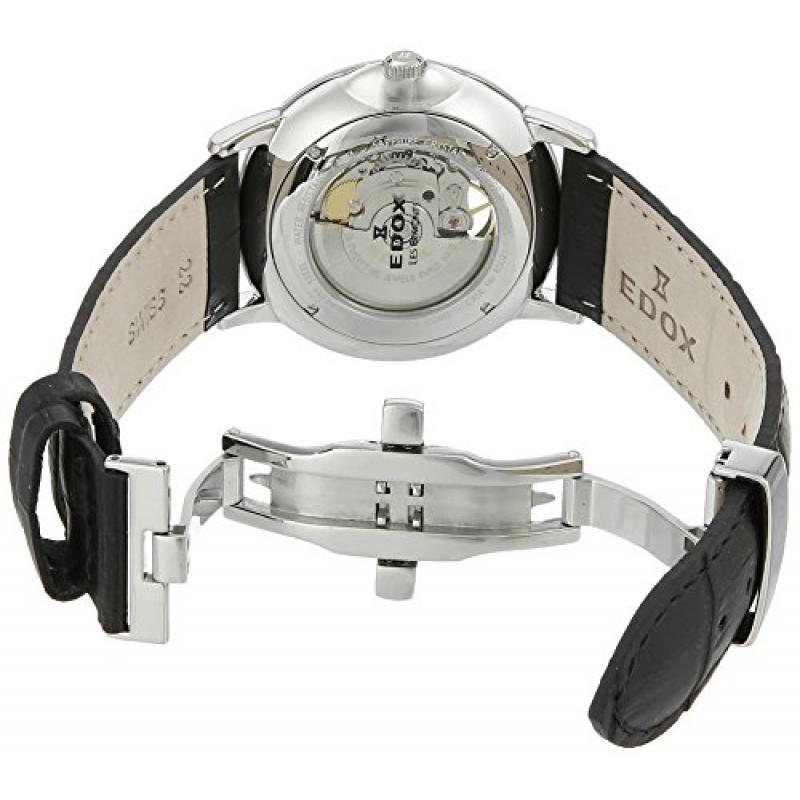 Pánské hodinky EDOX Les Bémonts Automatic Open Heart 85021 3 AIN