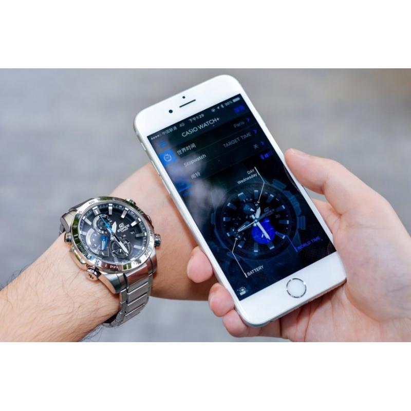 Pánské hodinky CASIO Edifice Tough Solar Bluetooth EQB-800DB-1A