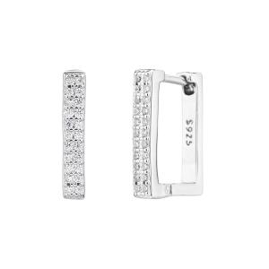 Stříbrné náušnice SILVERO 925/1000 EC215604