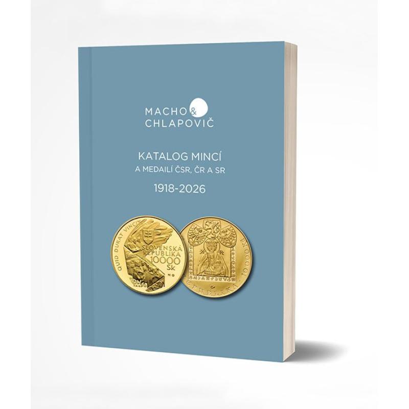 Katalog mincí a medailí ČSR, ČR A SR 1918 - 2026