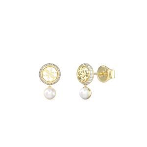 Náušnice GUESS Tiny Pearly JUBE05517JWYGT/U