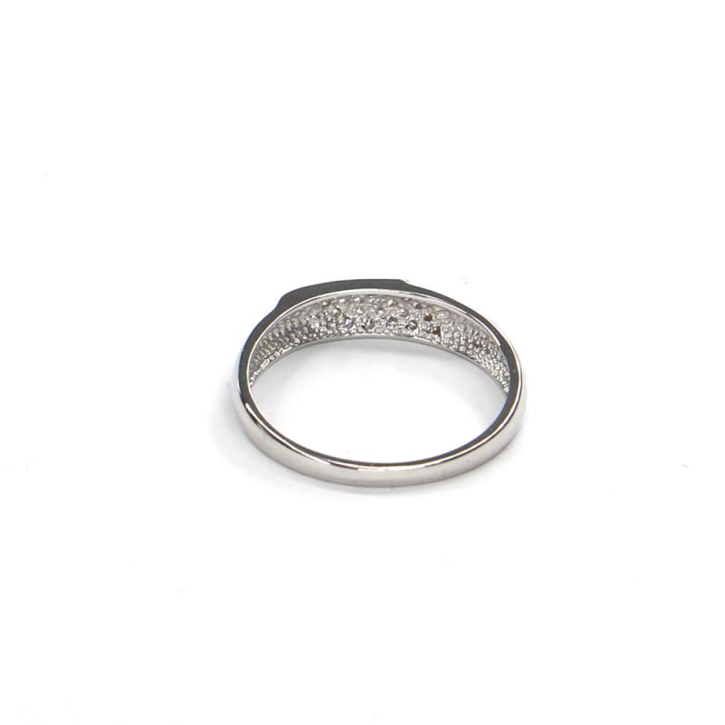 Prsten z bílého zlata se zirkony Pattic AU 585/000 1,85 gr GURDD0115290101-57
