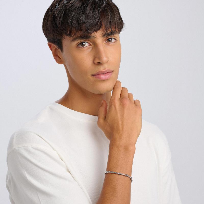 Pánský náramek SAGAPO Ripple SRP83