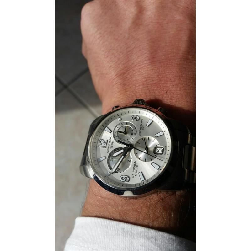 Pánske hodinky CERTINA DS Podium Big Chrono C001.639.11.037.00