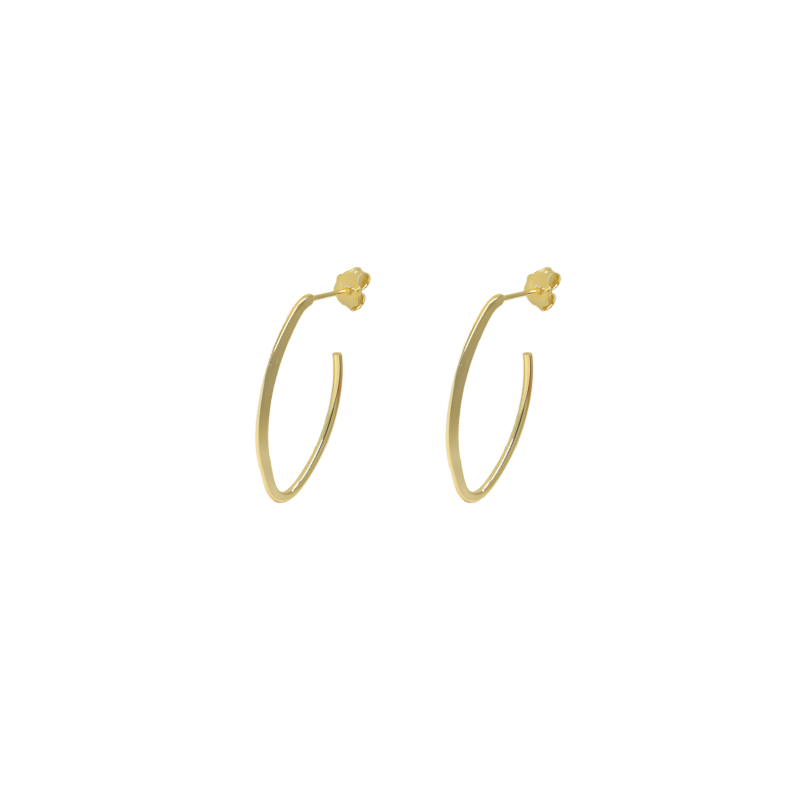 Stříbrné pozlacené náušnice AG 925/1000 AGRO1504