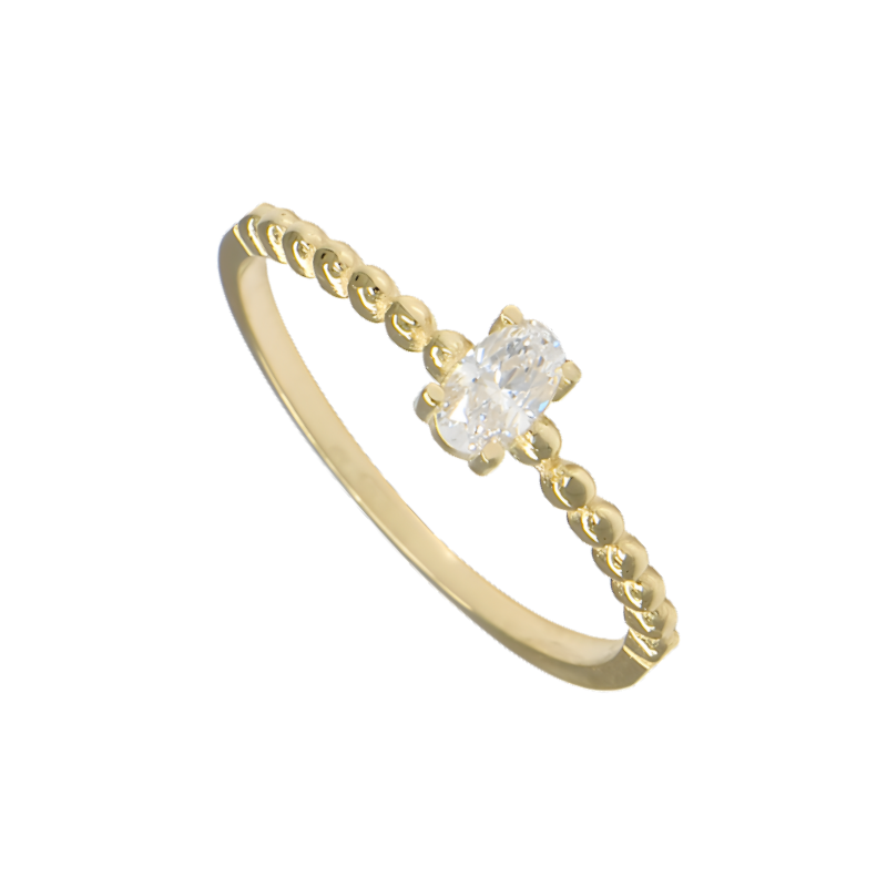 Zlatý prsten PATTIC AU 585/1000 1,20 gr GA1284401Y-56